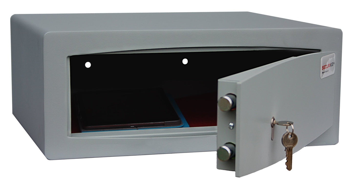 Euro Vault Safe - Key Lock Electronic Gas Strut Drawer Safes