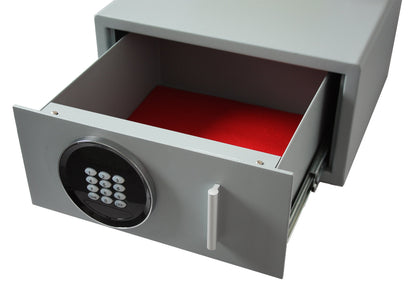 Euro Vault Safe - Key Lock Electronic Gas Strut Drawer Safes