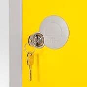 Single Door Compartment Locker - School Work Gym Storage Locker