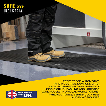 Kumfi Rib Light Duty Anti-Fatigue Mat
