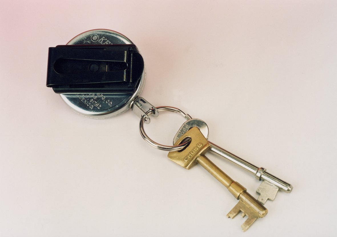 Standard Model Self Retracting Keyreels, Key Reel with Spinner & 600mm Steel Chain