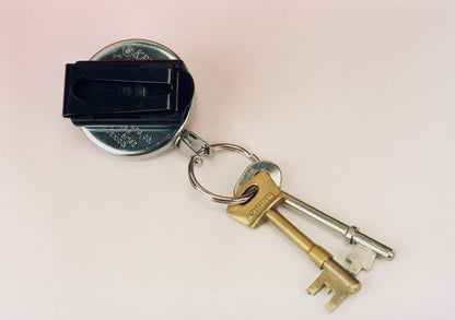 Standard Model Self Retracting Keyreels, Key Reel with Spinner & 600mm Steel Chain