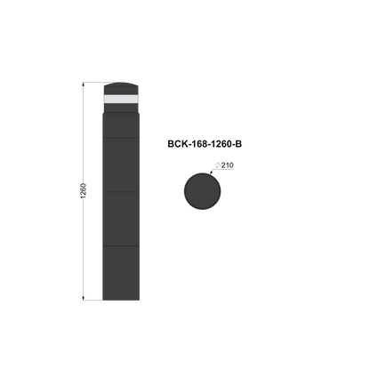 Bollard Cover Kit - 1260mm High