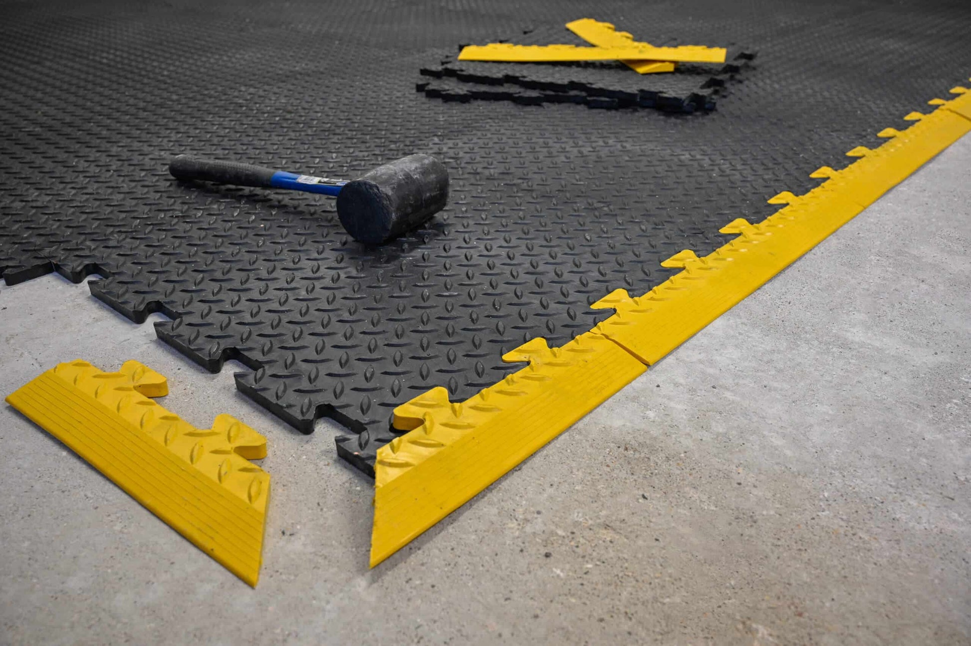 Tuff-Tile With Diamond Top Corner