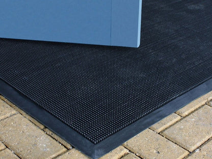 Fingerbrush external entrance mat