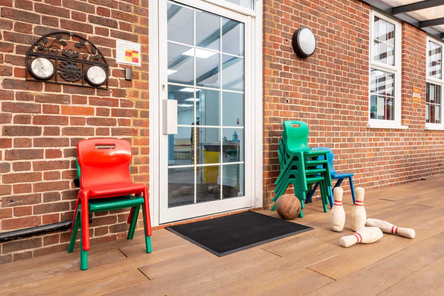 Fingerbrush External Entrance Mat Outside School