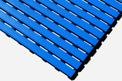 Interflex Style Swimming Pool Duckboard Matting- Blue