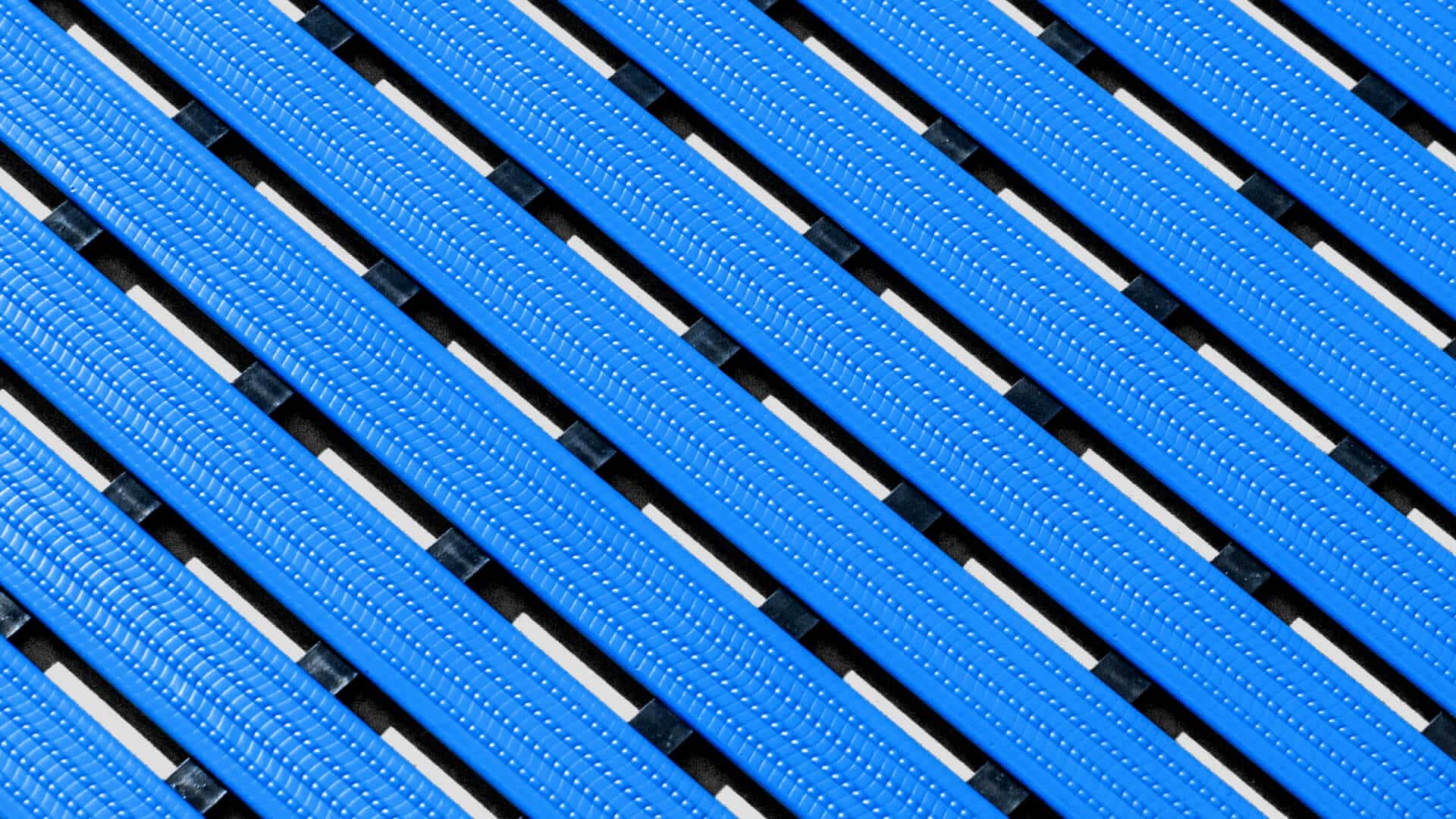 Interflex Style Swimming Pool Duckboard Matting - Blue