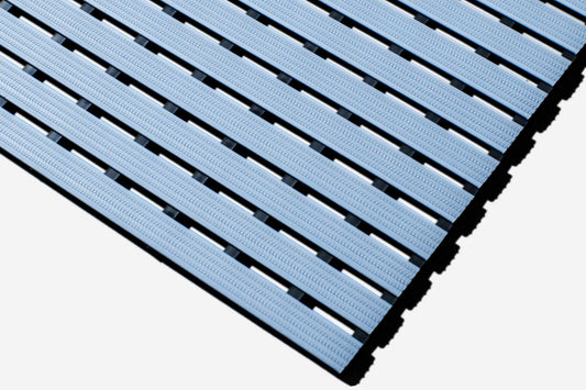 Interflex Style Swimming Pool Duckboard Matting- BLue