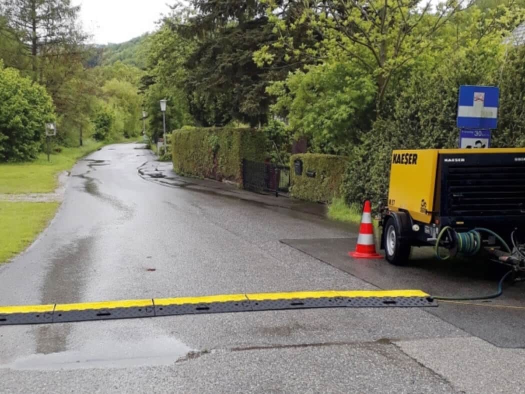 Cable Ramp On Road