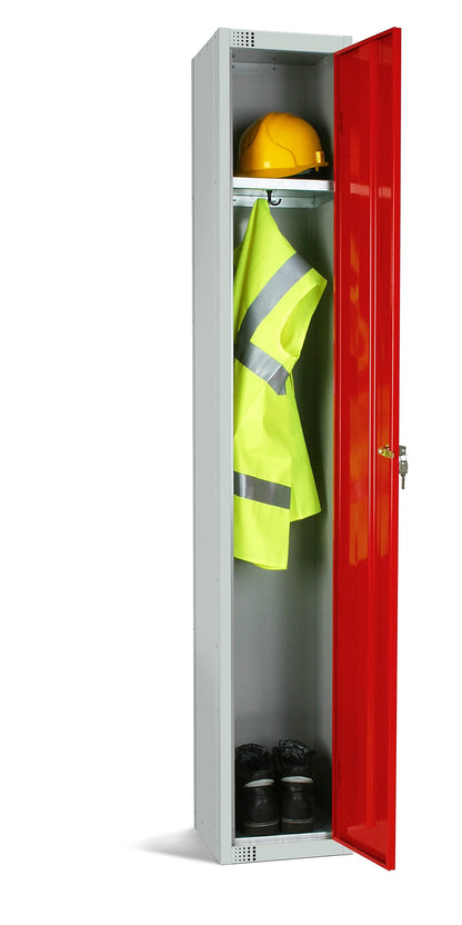 Single Door Compartment Locker - School Work Gym Storage Locker