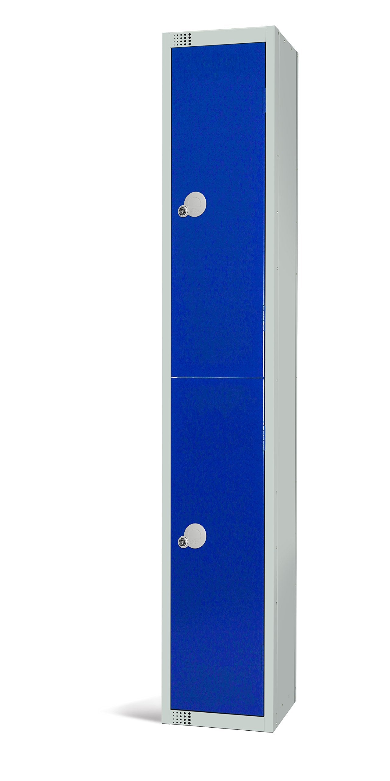 Two Door Compartment Locker - School Work Gym Storage Locker