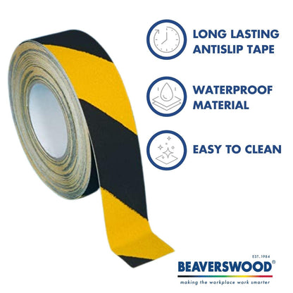 Beaverswood Self-Adhesive Steel Easy-Wipe Tape