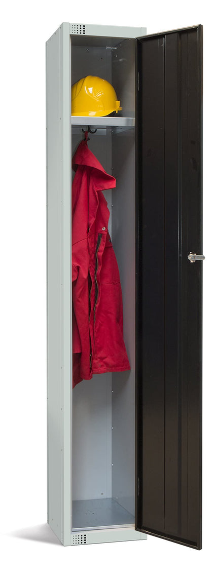 Single Door Compartment Locker - School Work Gym Storage Locker