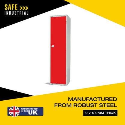 Single Door Compartment Locker - School Work Gym Storage Locker