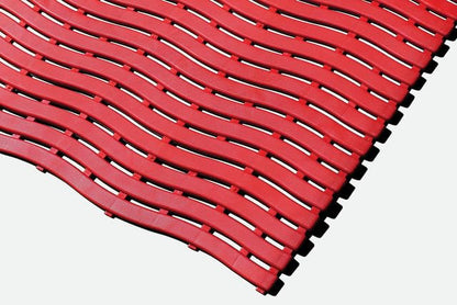 Kumfi Step Anti-Bacterial Swimming Pool Matting White 60cm x 90cm