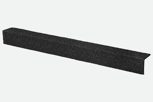 Anti-Slip GRP Stair Nosing 55mm x 55mm | Black | 3m
