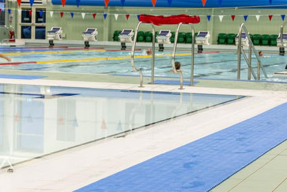 Kumfi Step Anti-Bacterial Swimming Pool Matting Beige 60cm x 1500cm