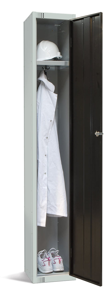 Single Door Compartment Locker - School Work Gym Storage Locker