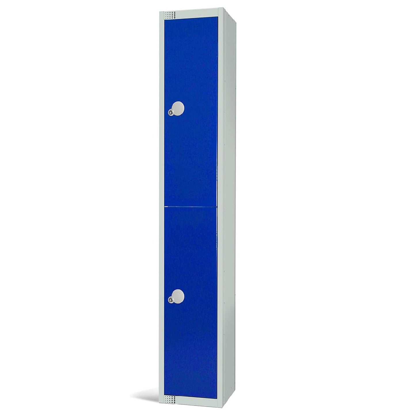 Two Door Compartment Locker - School Work Gym Storage Locker