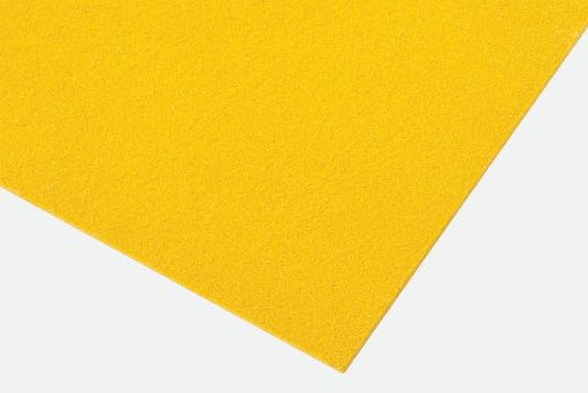 Anti-Slip GRP Flat Sheet | Yellow | 1200mm x 2400mm