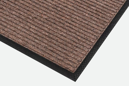 Blue Diamond Brushway Premium Rib Entrance Mat Brown 150cm x 90cm