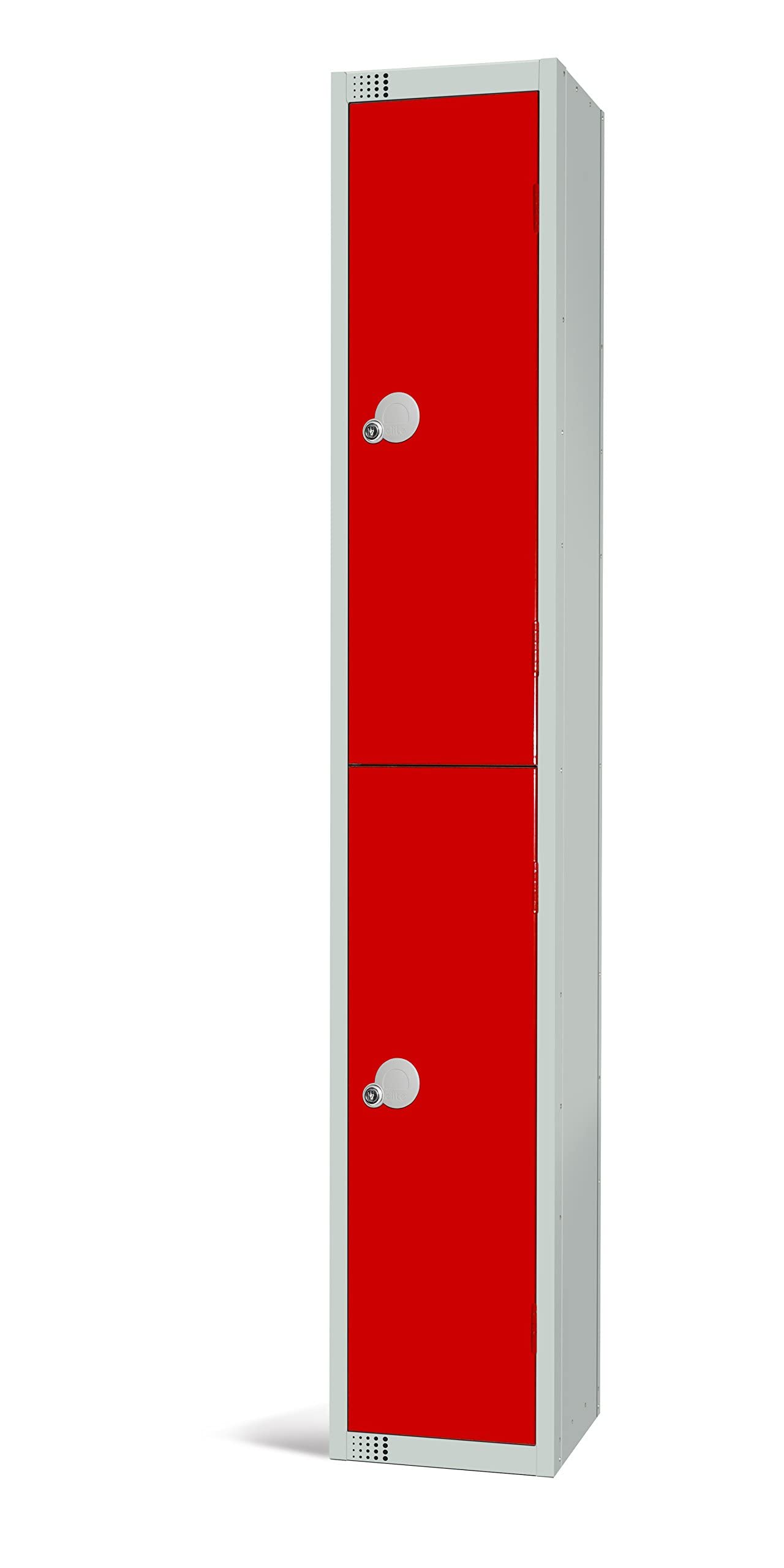 Two Door Compartment Locker - School Work Gym Storage Locker