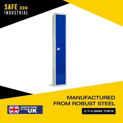 Single Door Compartment Locker - School Work Gym Storage Locker