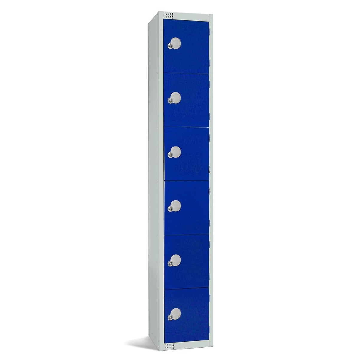 Six Door Compartment Locker - School Work Gym Storage Locker