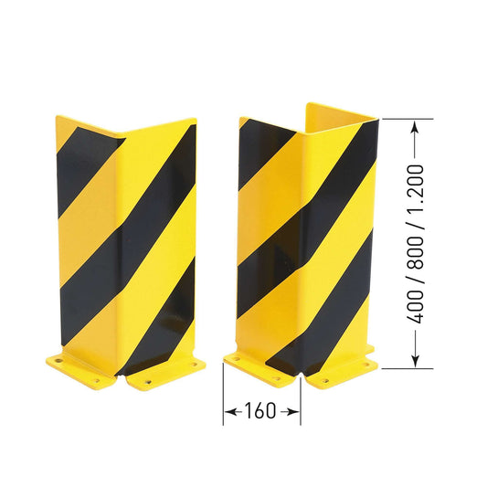 Traction protection U-profile ASU 1200 for indoor installation