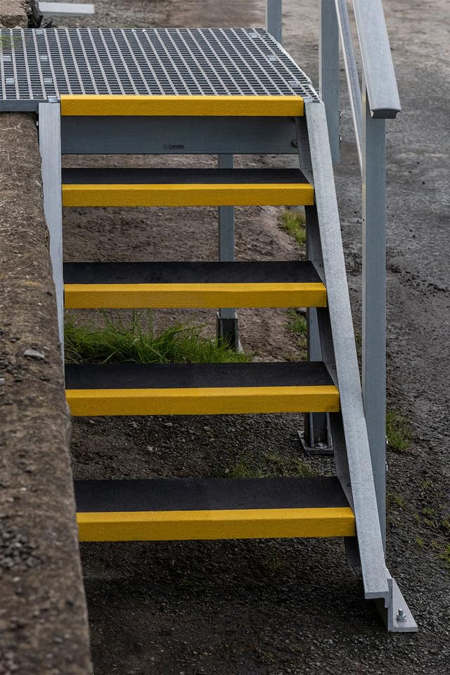 Anti-Slip GRP Stair Treads 55mm x 345mm