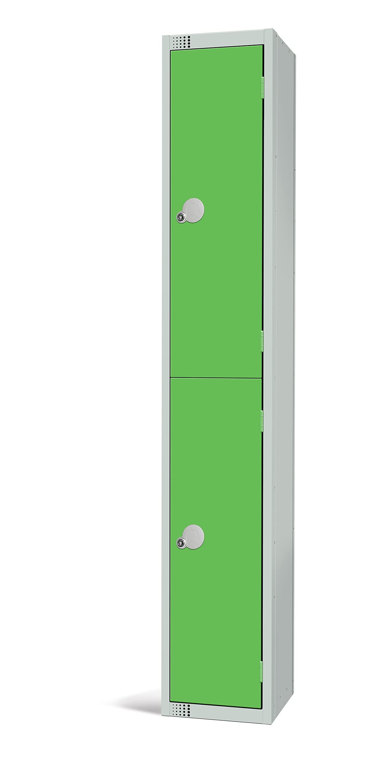 Two Door Compartment Locker - School Work Gym Storage Locker