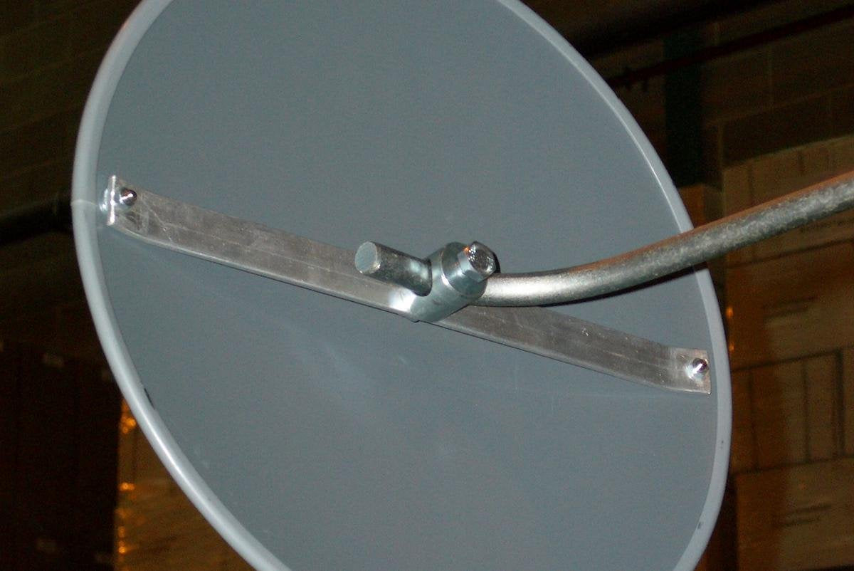 Round Acrylic Indoor Convex Mirror - 400mm Diameter - C/W J-Bracket