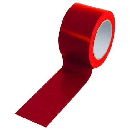 Floor Lane Marking Line Tape - Resistant Adhesive, Safety Floor - 75mm Wide x 33m Long