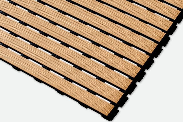 Interflex Style Swimming Pool Duckboard Matting Blue 80cm X 100cm