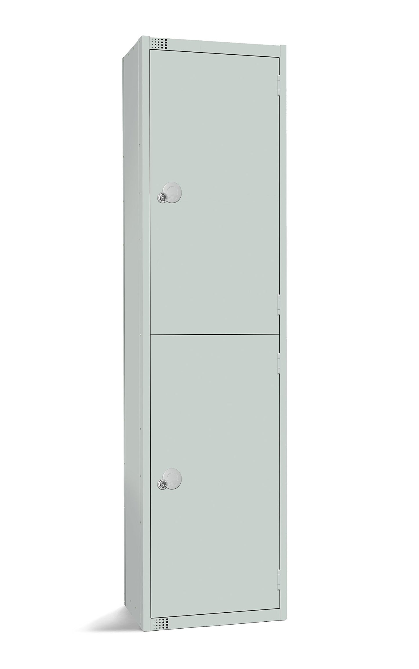 Two Door Compartment Locker - School Work Gym Storage Locker