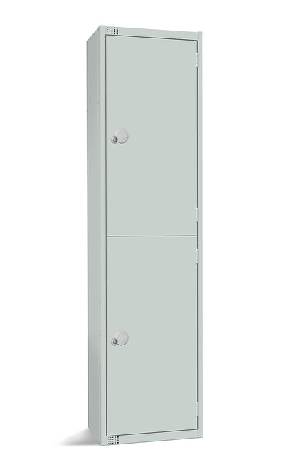 Two Door Compartment Locker - School Work Gym Storage Locker