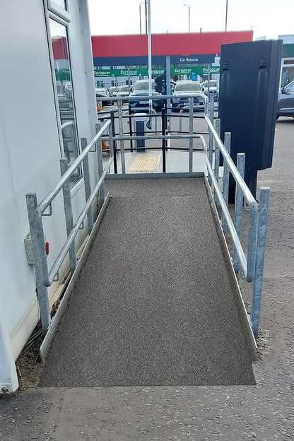 Interflex PVC Duckboard Anti-Slip Matting Black
