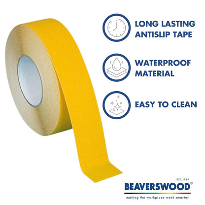 Beaverswood Self-Adhesive Steel Easy-Wipe Tape