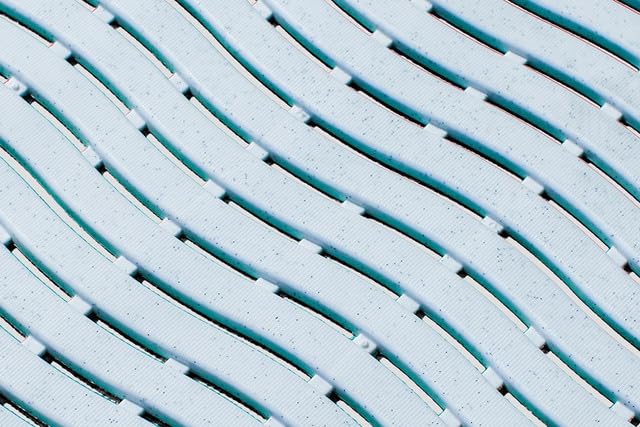 Kumfi Step Anti-Bacterial Swimming Pool Matting Grey 60cm x 1500cm