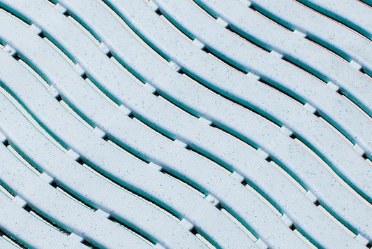 Kumfi Step Anti-Bacterial Swimming Pool Matting Grey 60cm x 1500cm