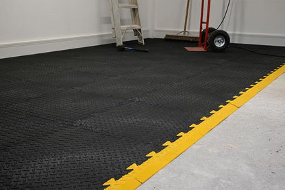 Tuff-Tile Diamond Top Anti-Slip Interlocking Floor Tile 50cm x 50cm - Pack of 9