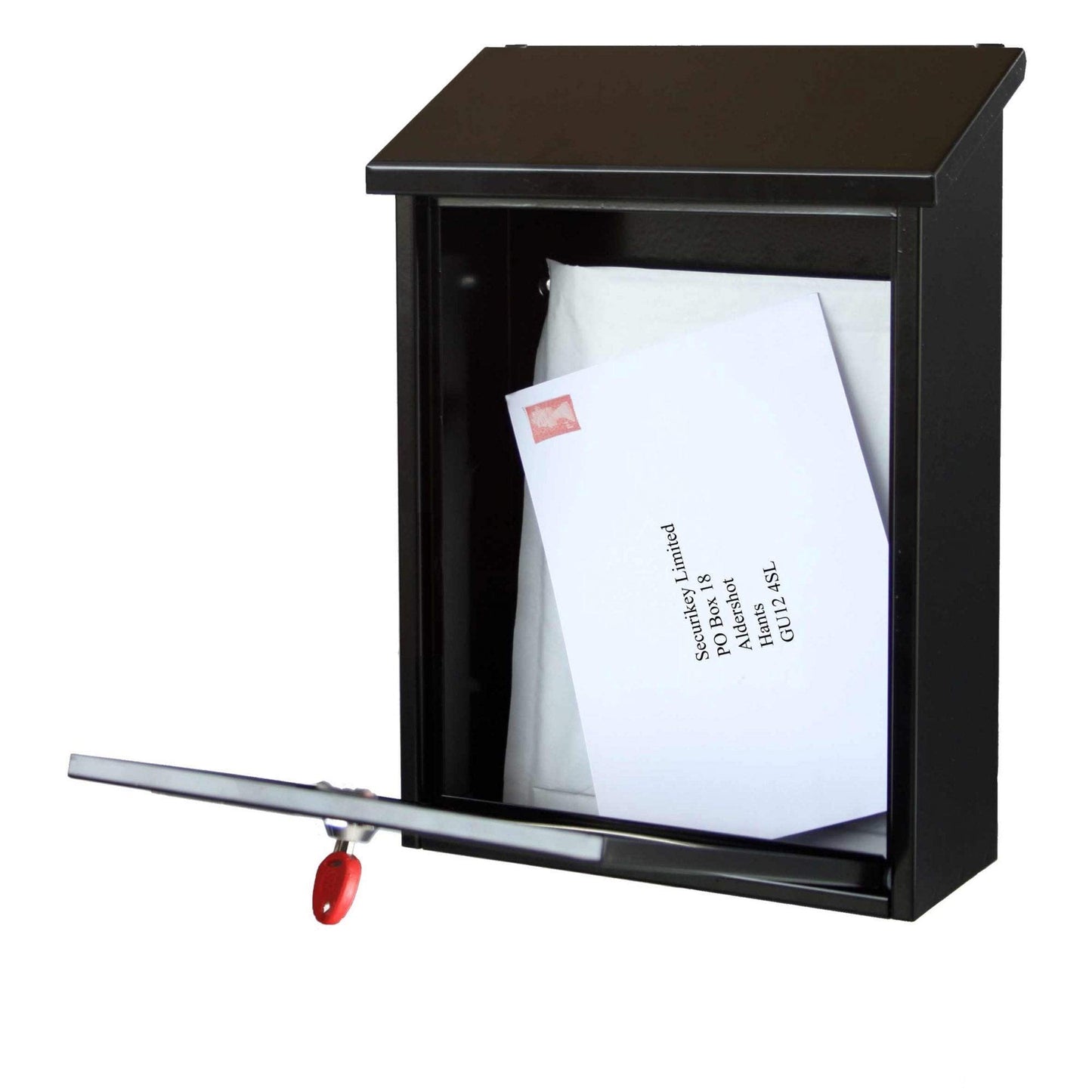 Securikey STANDARD SIZED SECURITY POST BOX – TOP LOADING