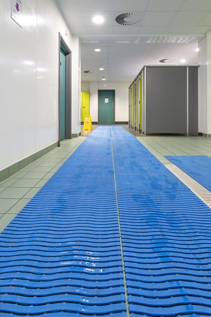 Kumfi Step Anti-Bacterial Swimming Pool Matting Beige 60cm x 1500cm