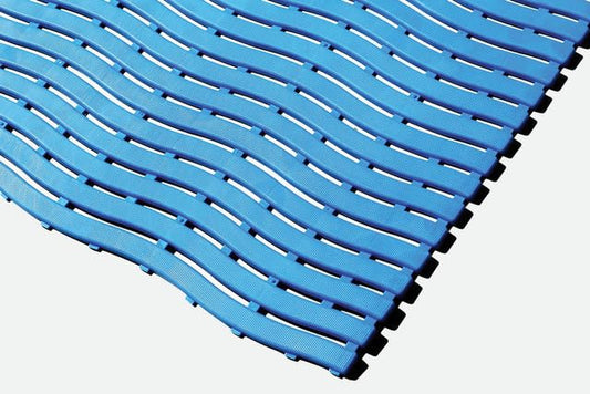 Kumfi Step Anti-Bacterial Swimming Pool Matting Green 60cm x 1500cm