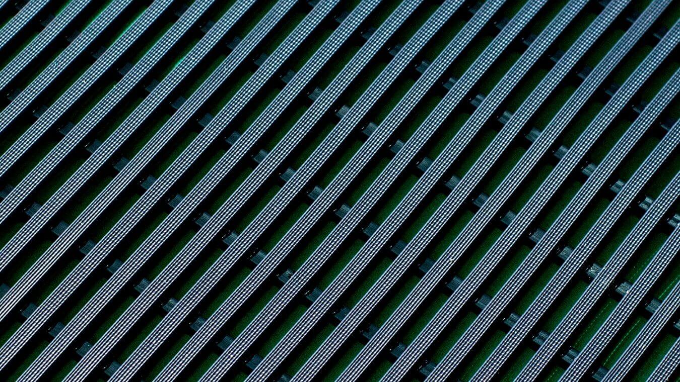 Interflex PVC Duckboard Anti-Slip Matting - Green