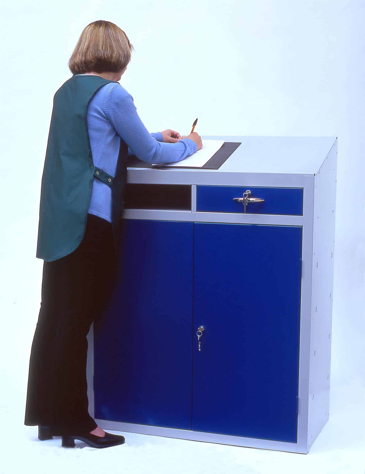 EliteGuard Single Drawer Workstation