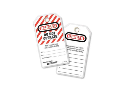 Masterlock Heavy Duty Lockout Tags