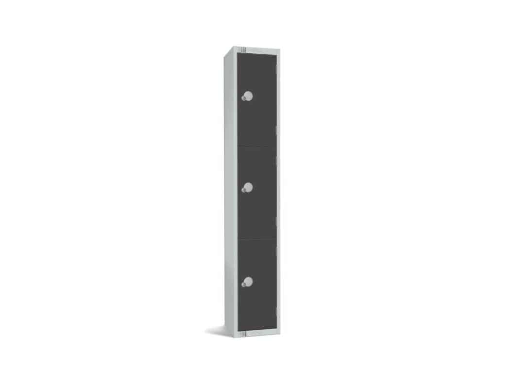 EliteGuard Standard Storage Antibacterial Lockers - 3 Door