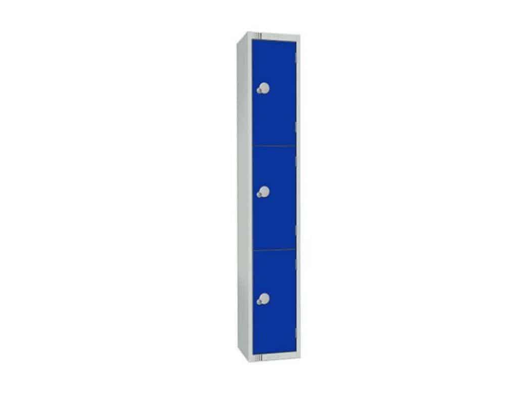 EliteGuard Standard Storage Antibacterial Lockers - 3 Door